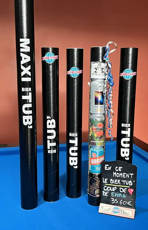 Bier Tub' idée cadeaux bières cannette
